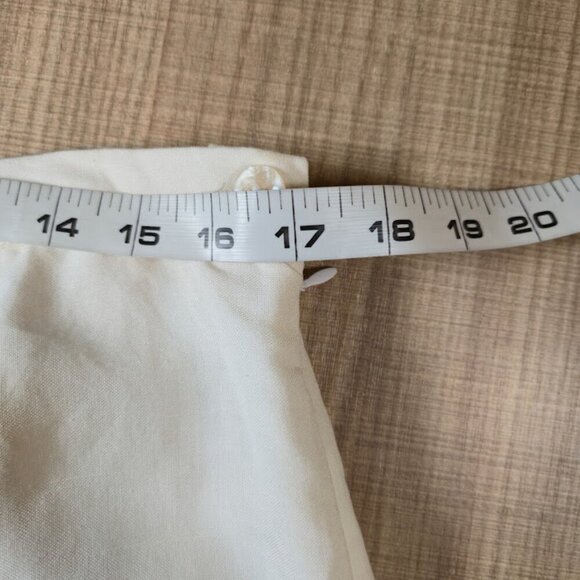 Joy & Peace VTG Off White Embroidered Top & Pants Size 14W Preppy Classic Chic - Picture 12 of 14